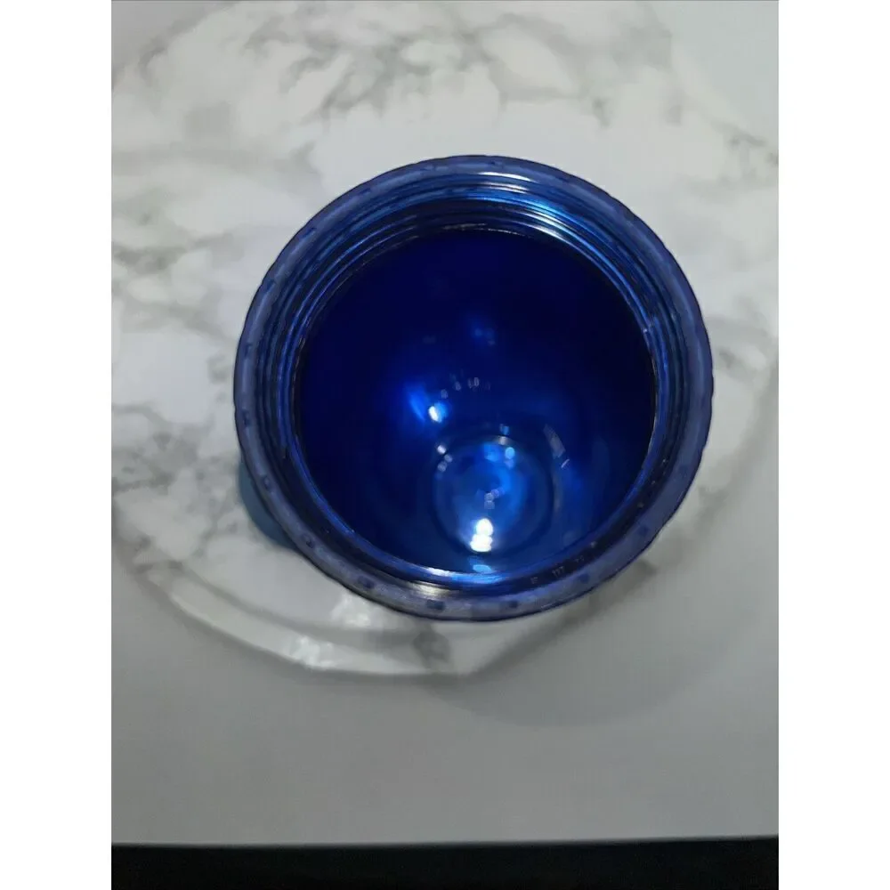 STARBUCKS Holiday 2023 Iridescent Icicle Ribbon Swirl Blue Sip Tumbler 16oz